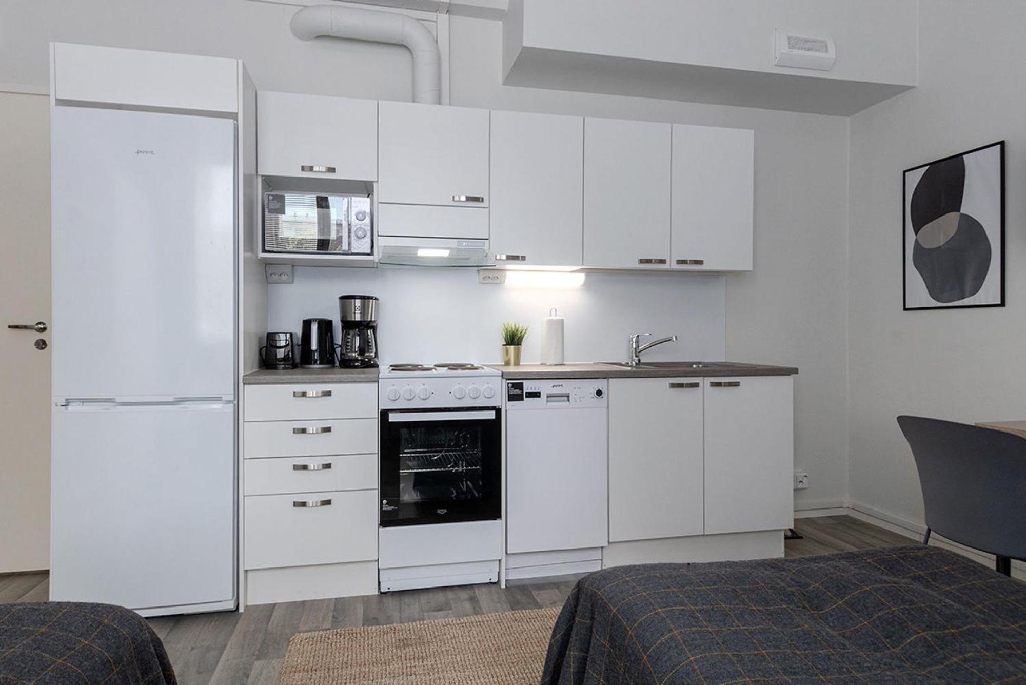 Forenom Serviced Apartments Rauma Kaivopuisto Luaran gambar