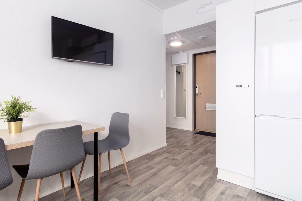 Forenom Serviced Apartments Rauma Kaivopuisto Luaran gambar